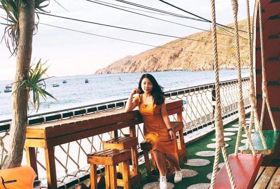 La Beach House Nhon Ly Quy Nhon Bagian luar foto
