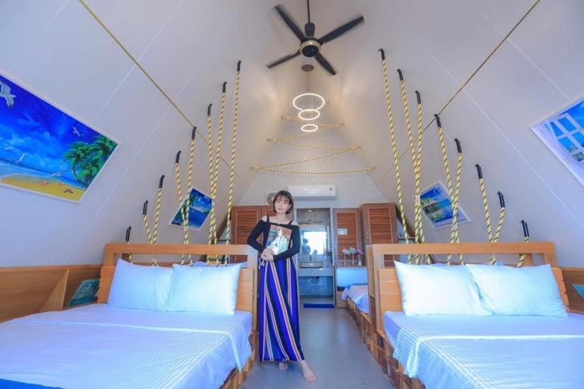La Beach House Nhon Ly Quy Nhon Bagian luar foto