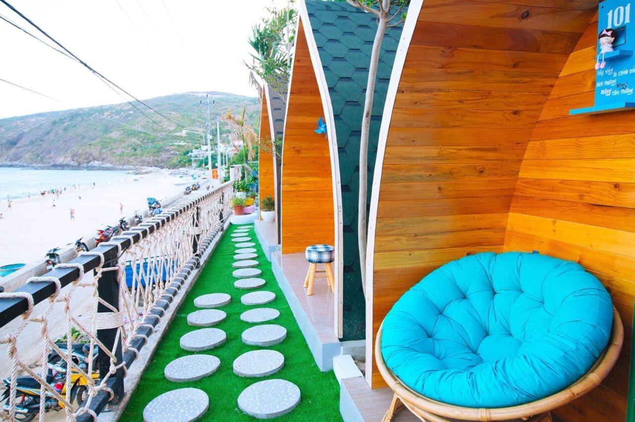 La Beach House Nhon Ly Quy Nhon Bagian luar foto